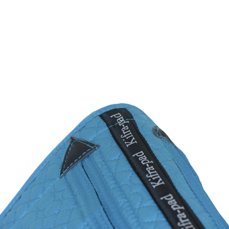 Kifra-pad Western Merino 8-Pocket Turquoise - Boomloos Western Zadelpad