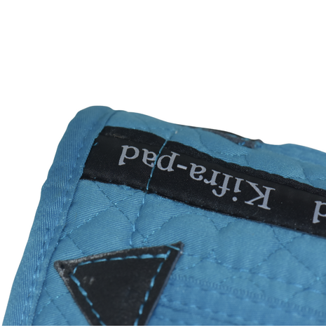 Kifra-pad Western Merino 8-Pocket Turquoise - Boomloos Western Zadelpad