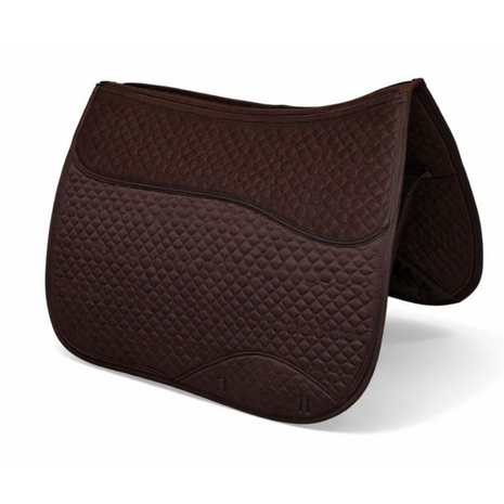  Kifra-pad Square Cotton Brown - Zadelpad voor boomloze zadels