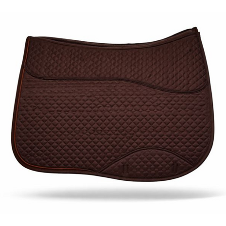  Kifra-pad Square Cotton Brown - Zadelpad voor boomloze zadels