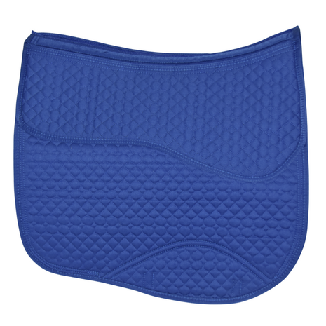Kifra-pad Square Cotton Royal Blue - Zadelpad voor boomloze zadels