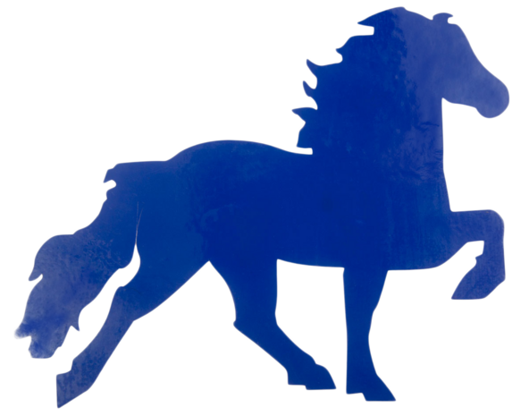 IJslands Paard Sticker &ndash; Duurzame Vinyl Sticker  14,5 x 11,5 cm