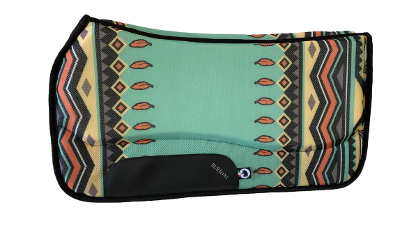 Burioni Westernpad voor Boomloze Zadels &ndash; 3Mesh, Scheerwol &amp; Uitneembare Inlagen