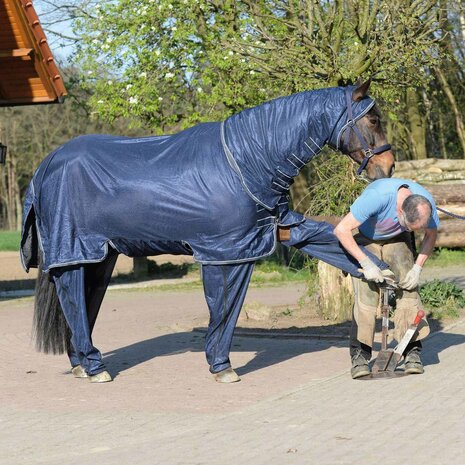 BUSSE Vliegendeken Complete Plus met Beenbescherming