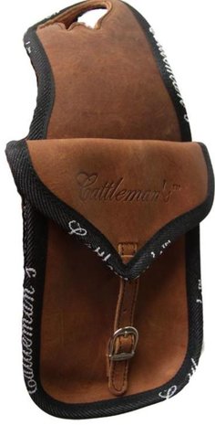 Cattleman&#039;s Horn Bag Single Leather