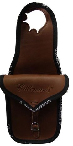 Cattleman&#039;s Horn Bag Single Leather