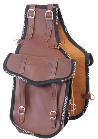 Cattleman&rsquo;s hind bag Leder