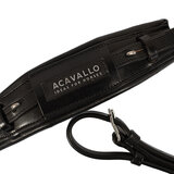 Acavallo Lederen neusriem voor hackamore_