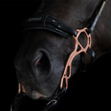 Acavallo Lederen neusriem voor hackamore_