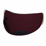 Lamswol correctie westernpad Round – opvulbaar en wervelkolomvrij_