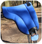 Barebackpad Support Suede Blue Barebackpad Support Suede Blue