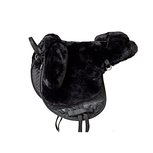 Barebackpad Lamswol Zwart Barebackpad Lamswol Zwart