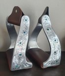 Kifrahorse Twisted Stirrups Turquoise Kifrahorse Twisted Stirrups Turquoise