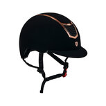 Equestro Eclipse Plain Velvet Helmet Equestro Eclipse Plain Velvet Helmet