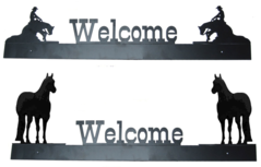 Welcome Sign Horse Welcome Sign Horse
