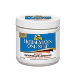 Horseman's One Step ® Cream Leather Cleaner & Conditioner Horseman's One Step ® Cream Leather Cleaner & Conditioner